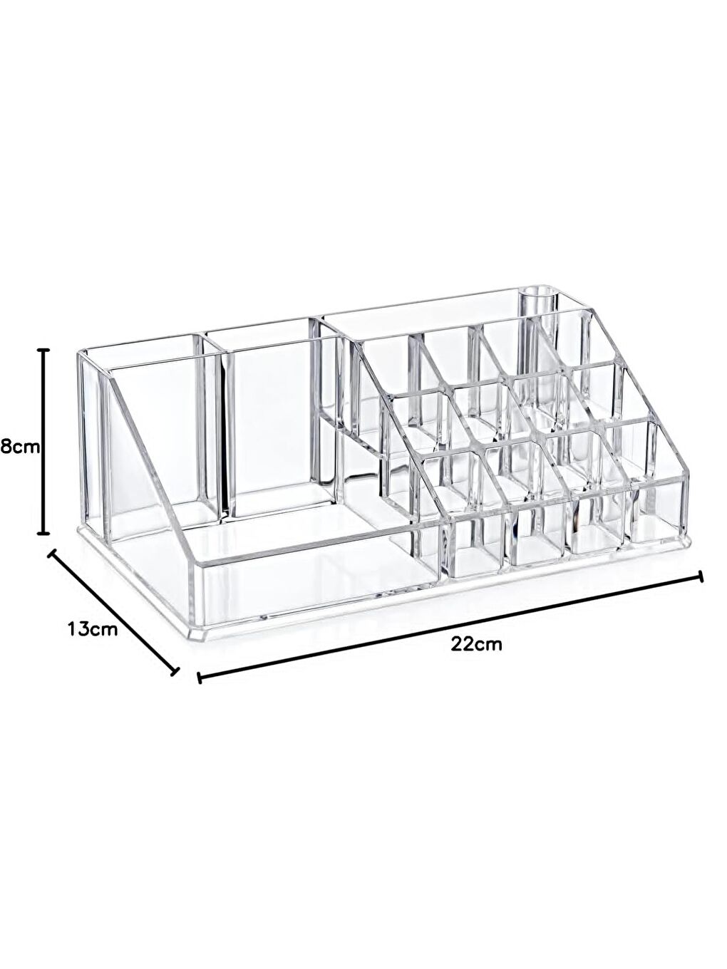 16 Bölmeli Makyaj ve Kozmetik Organizeri AK-610-2
