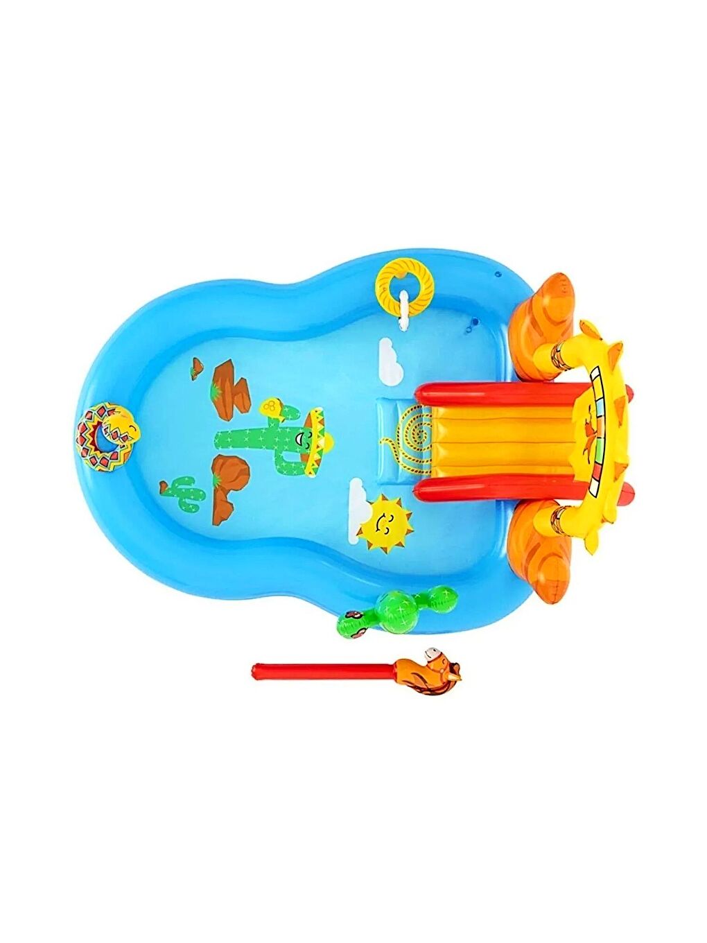 Vahşi Batı (Korsan) Oyun Havuzu 264x188x140 cm (BW53118)-1