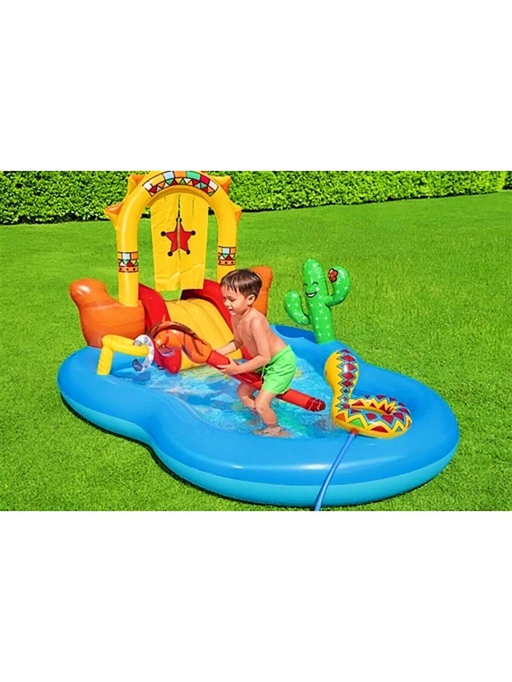 Vahşi Batı (Korsan) Oyun Havuzu 264x188x140 cm (BW53118)-5