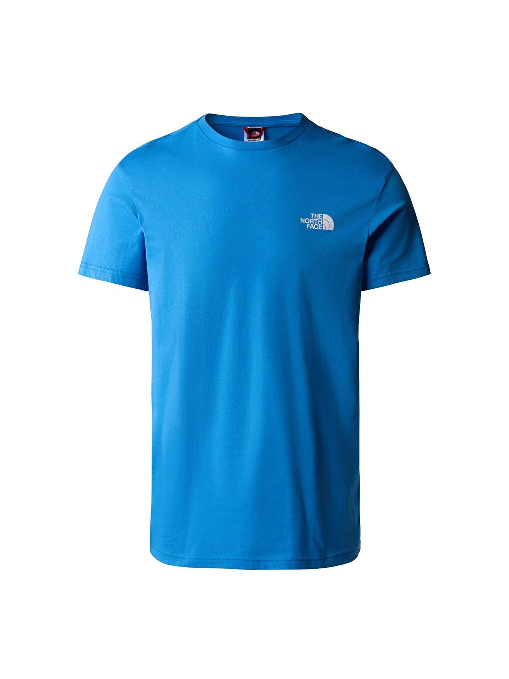 Simple Dome Erkek Mavi Bisiklet Yaka Spor Tişört