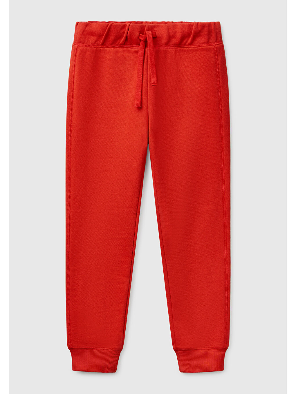 Erkek Çocuk Kırmızı Arka Cebi Logolu Eşofman Altı