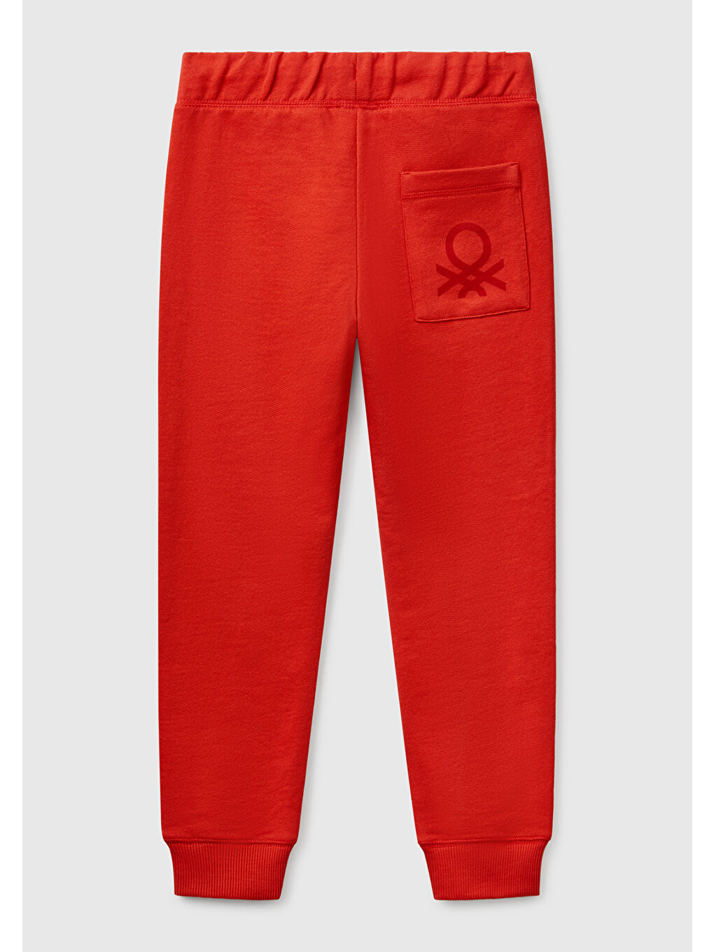 Erkek Çocuk Kırmızı Arka Cebi Logolu Eşofman Altı-1