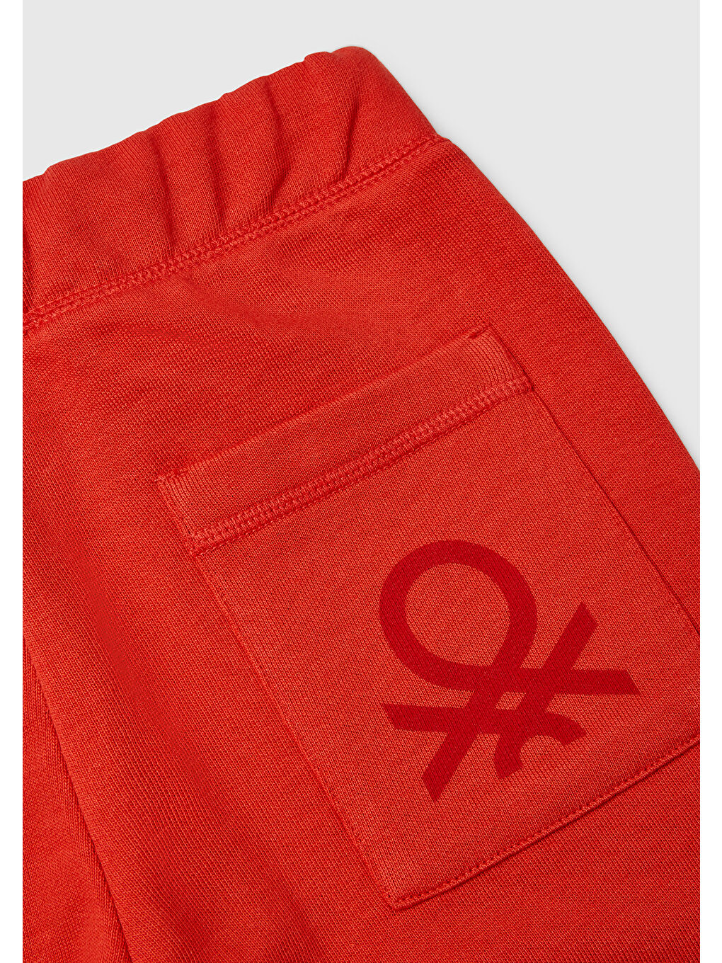 Erkek Çocuk Kırmızı Arka Cebi Logolu Eşofman Altı-2