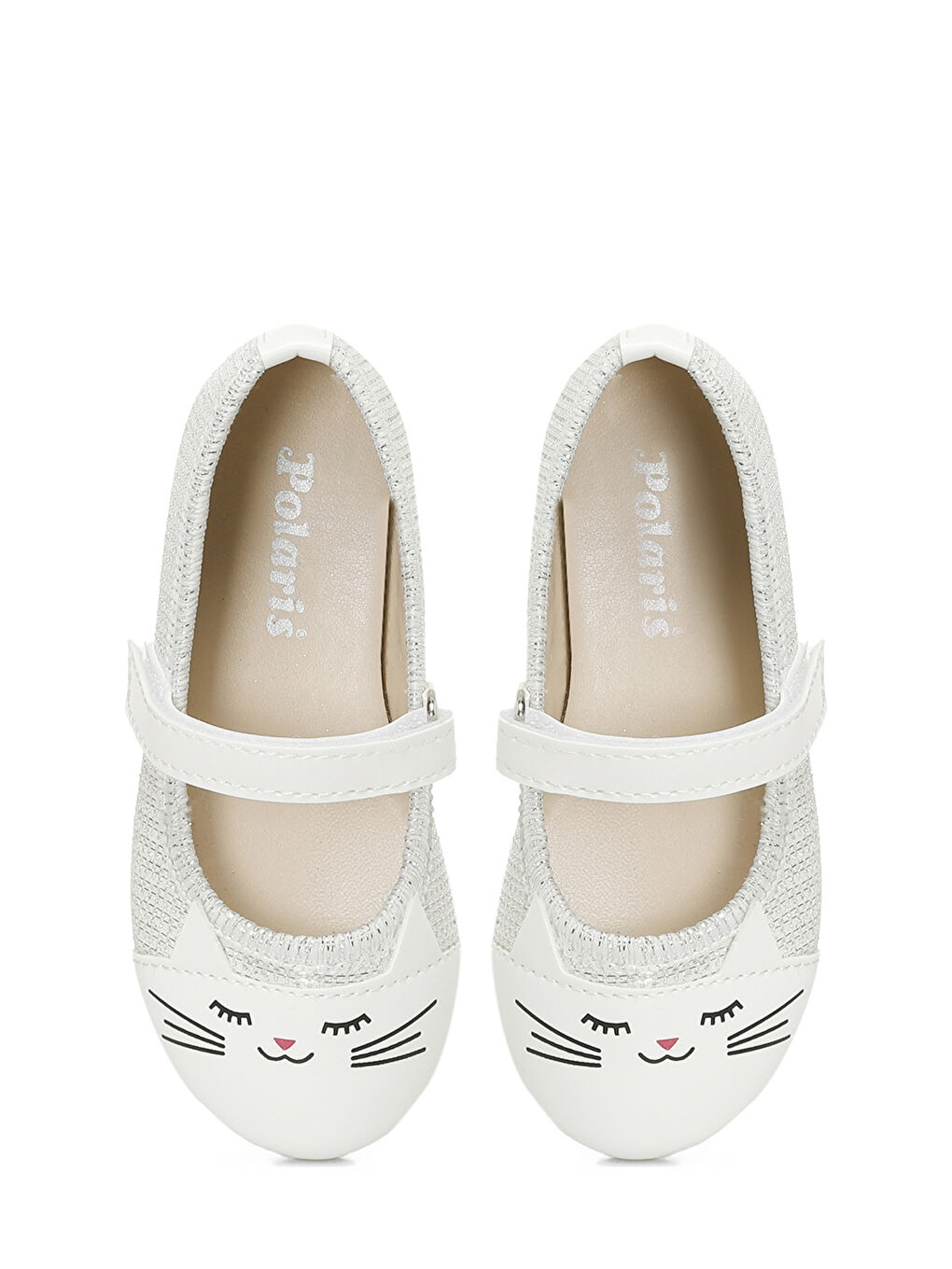 MOND.B4PR Beyaz Kız Çocuk Babet-3