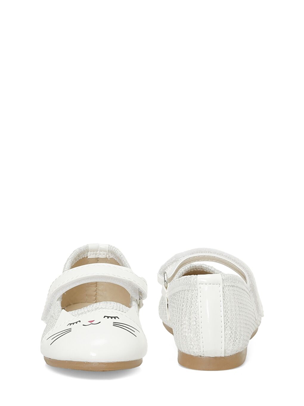 MOND.B4PR Beyaz Kız Çocuk Babet-4