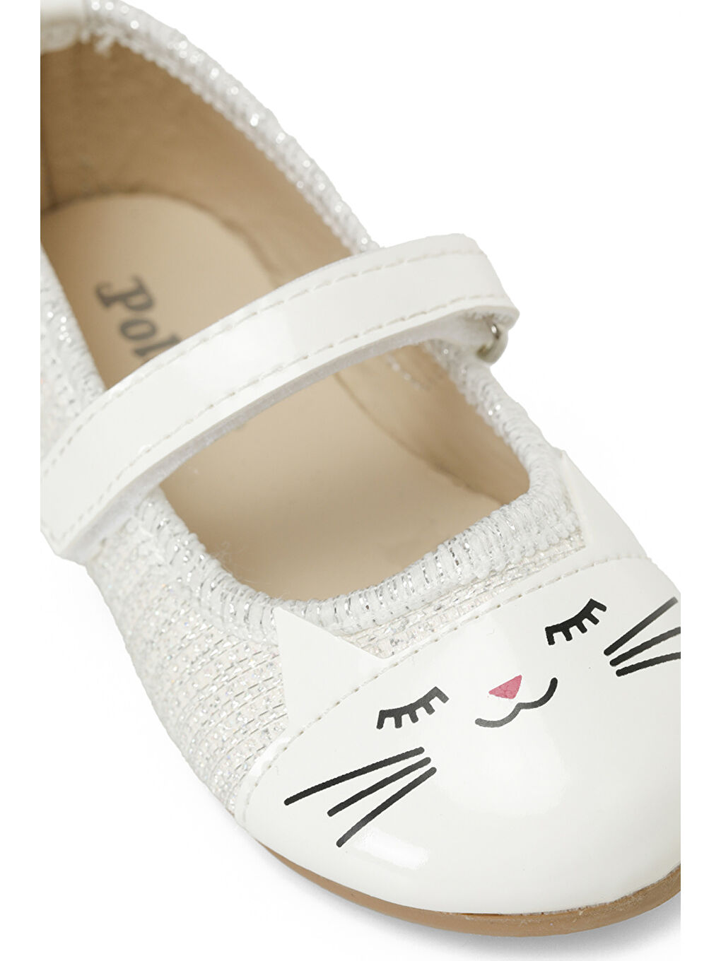 MOND.B4PR Beyaz Kız Çocuk Babet-6