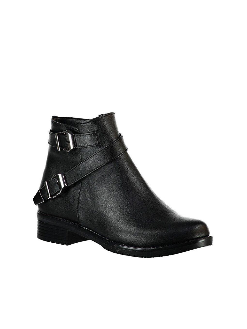 Siyah Kadın Bot A726193409-3