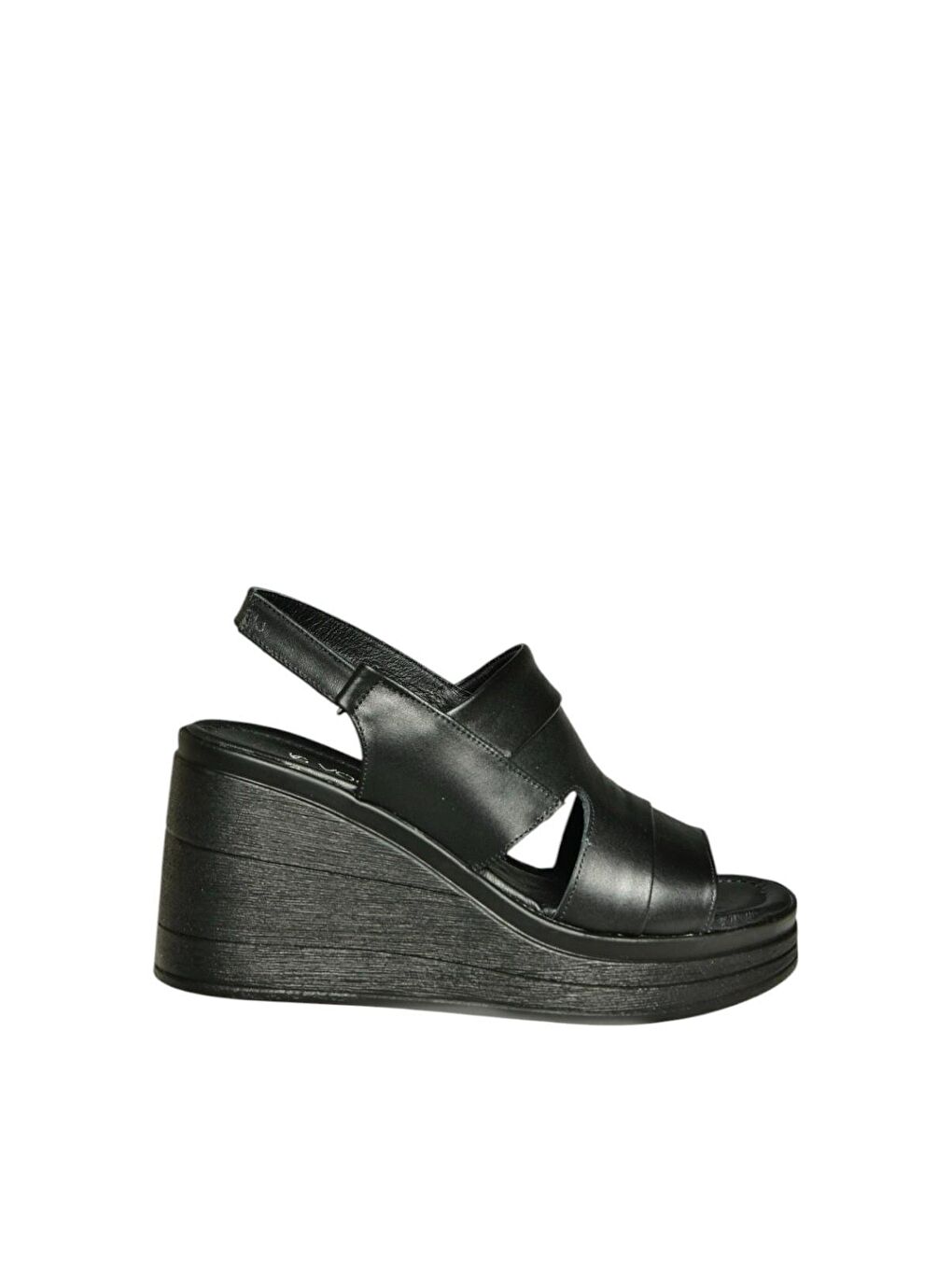 Siyah Kadın Dolgu Topuklu Ayakkabı U5559603-5