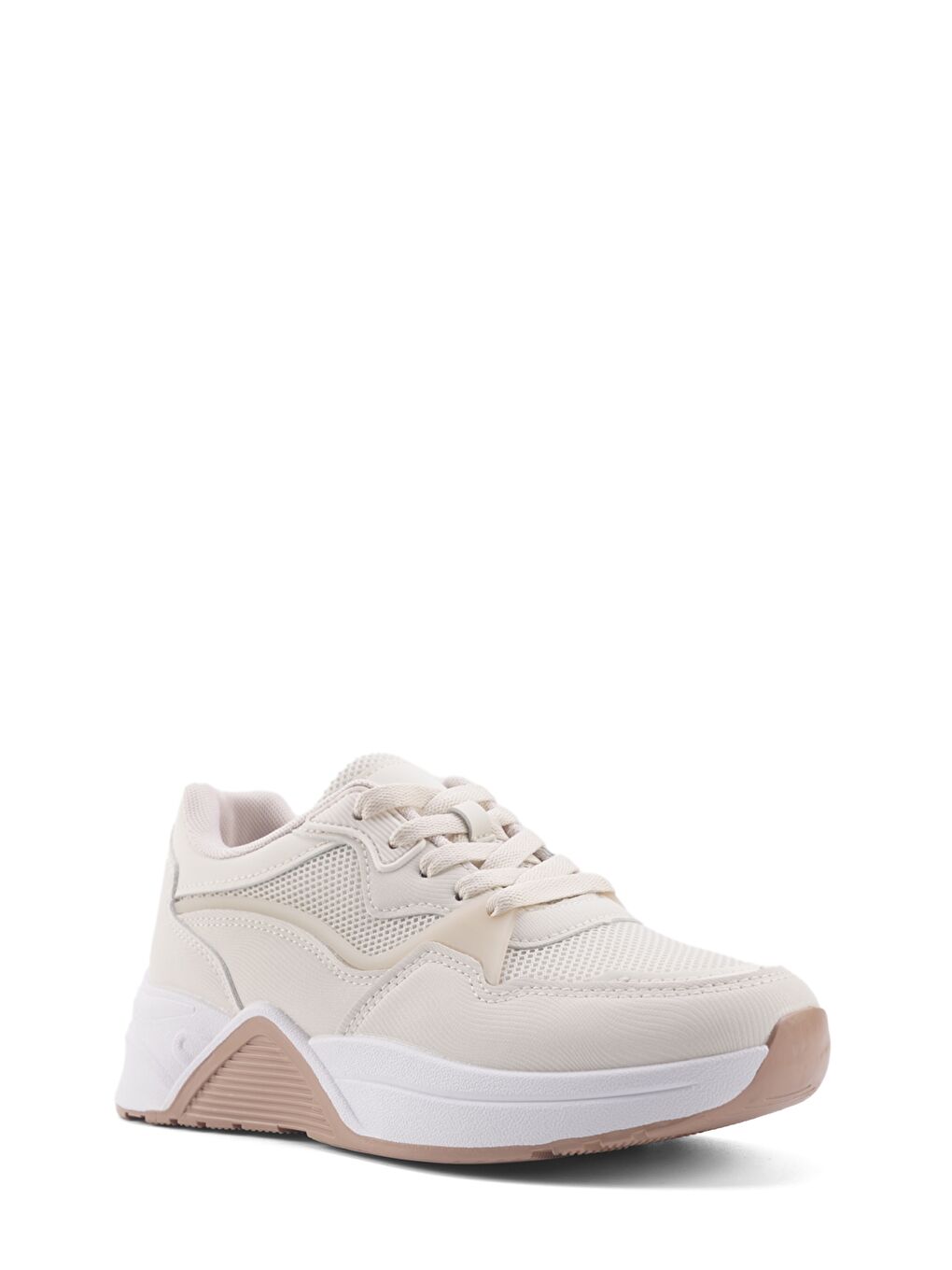 CS24100 4FX Beyaz Kadın Spor Ayakkabı-1