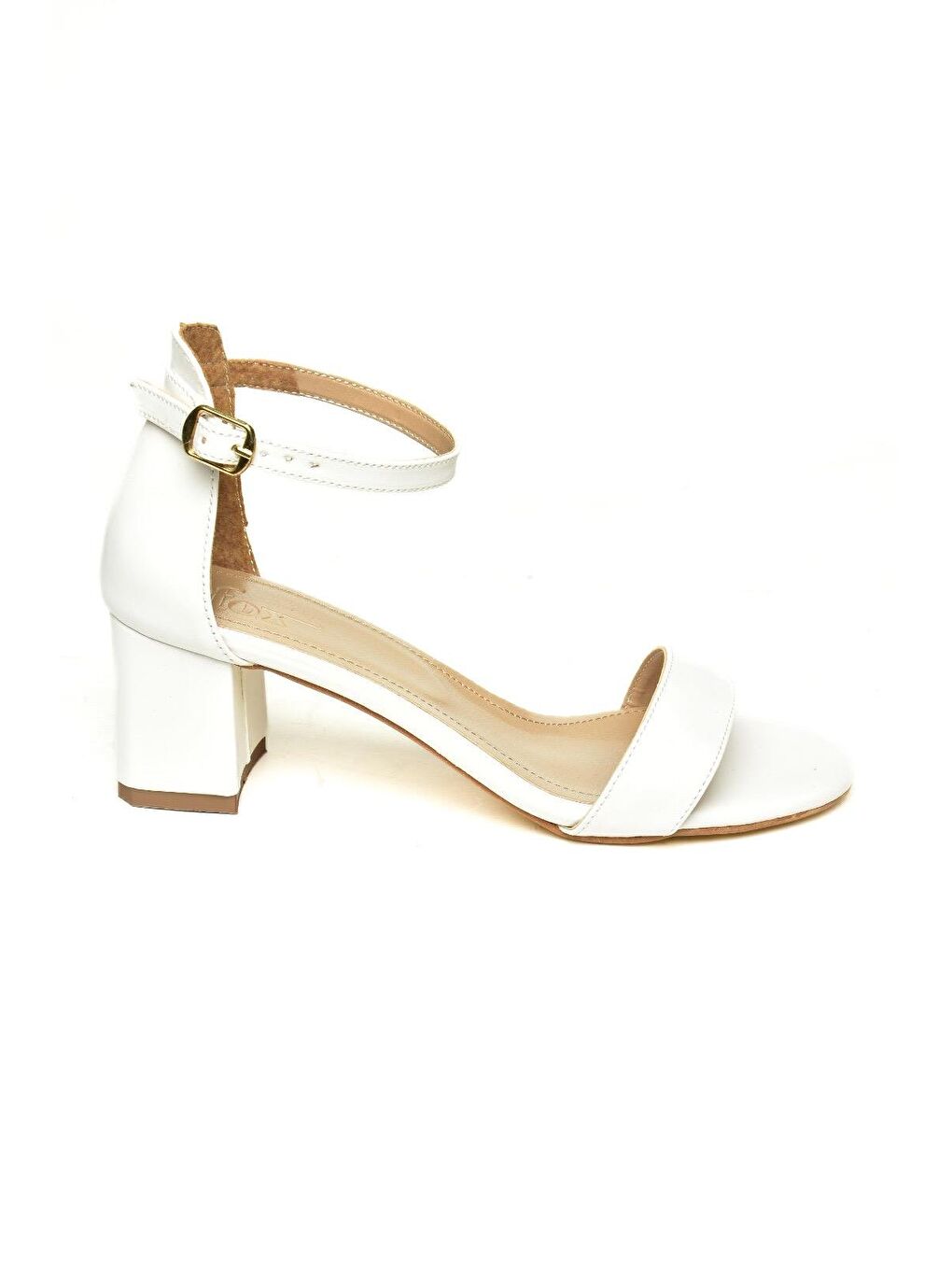U5784510 Beyaz Kadın Topuklu Ayakkabı-2