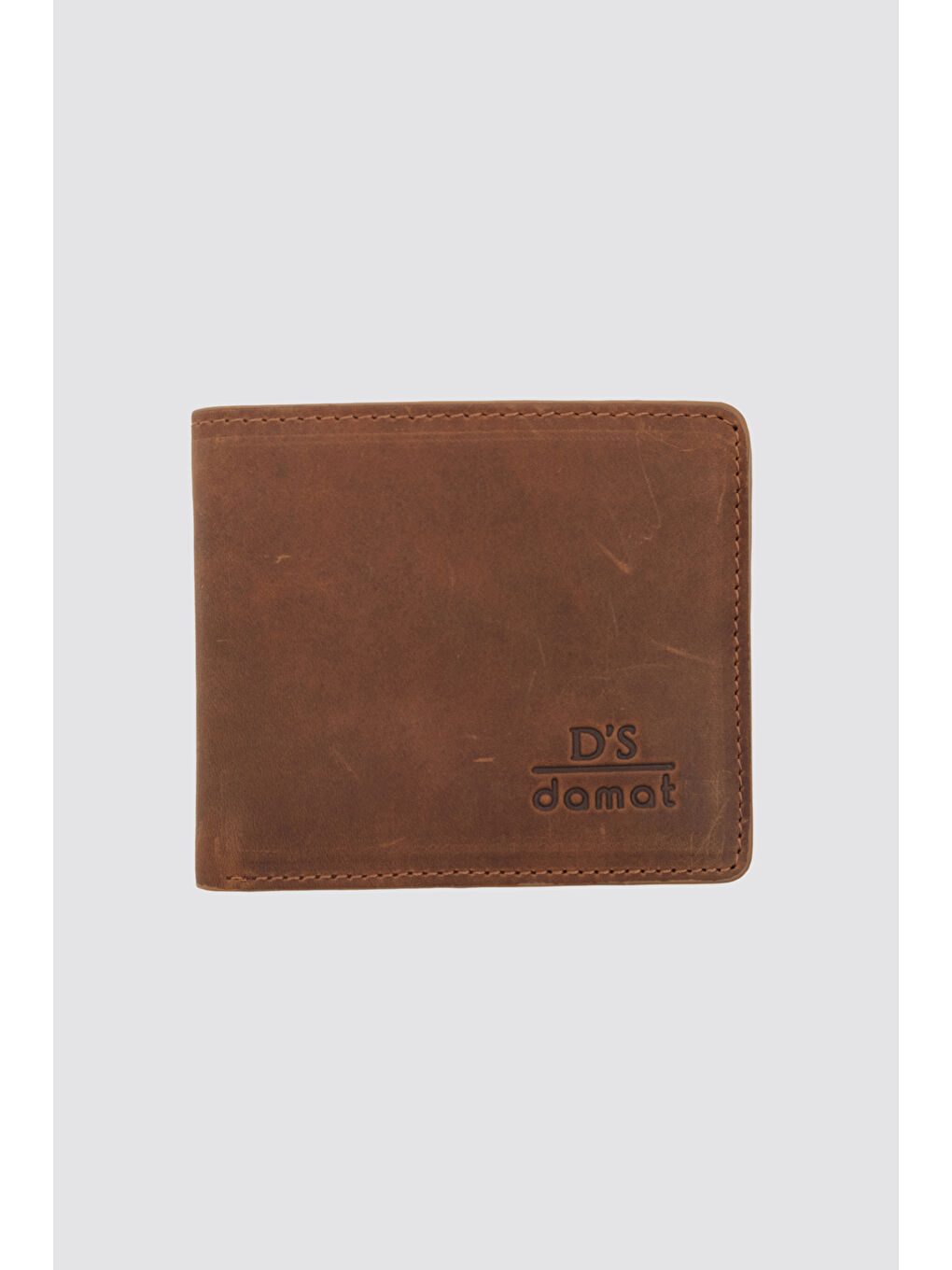 Kahverengi Taba Kutulu Hakiki Crazy Deri Cüzdan-1