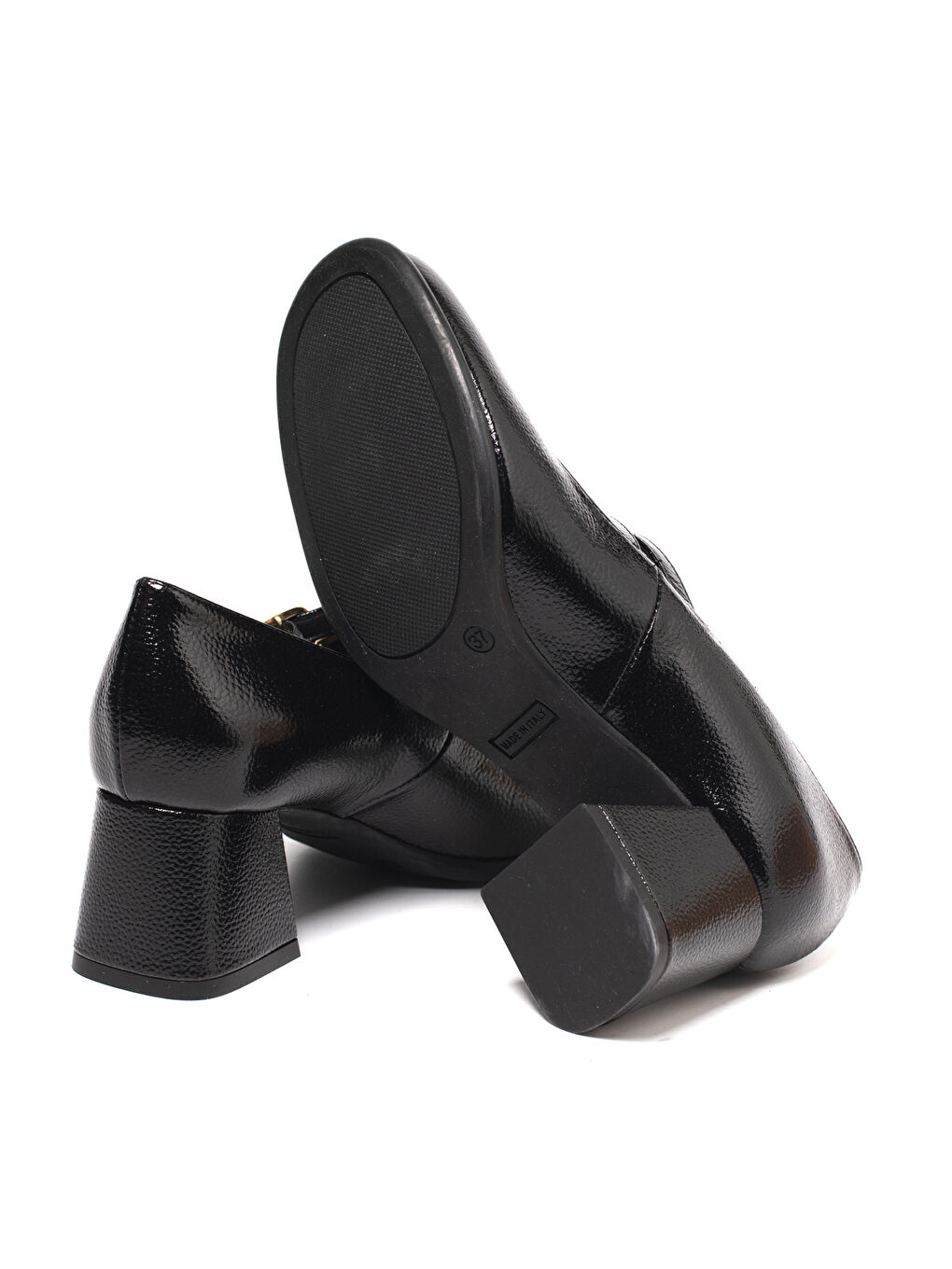 Siyah Kadın Topuklu / Stiletto 205307DS 5307 SottoVetro RY Nero-4