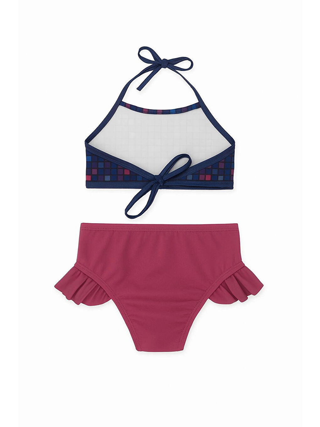 Karışık Desenli Kız Çocuk Bikini 5552