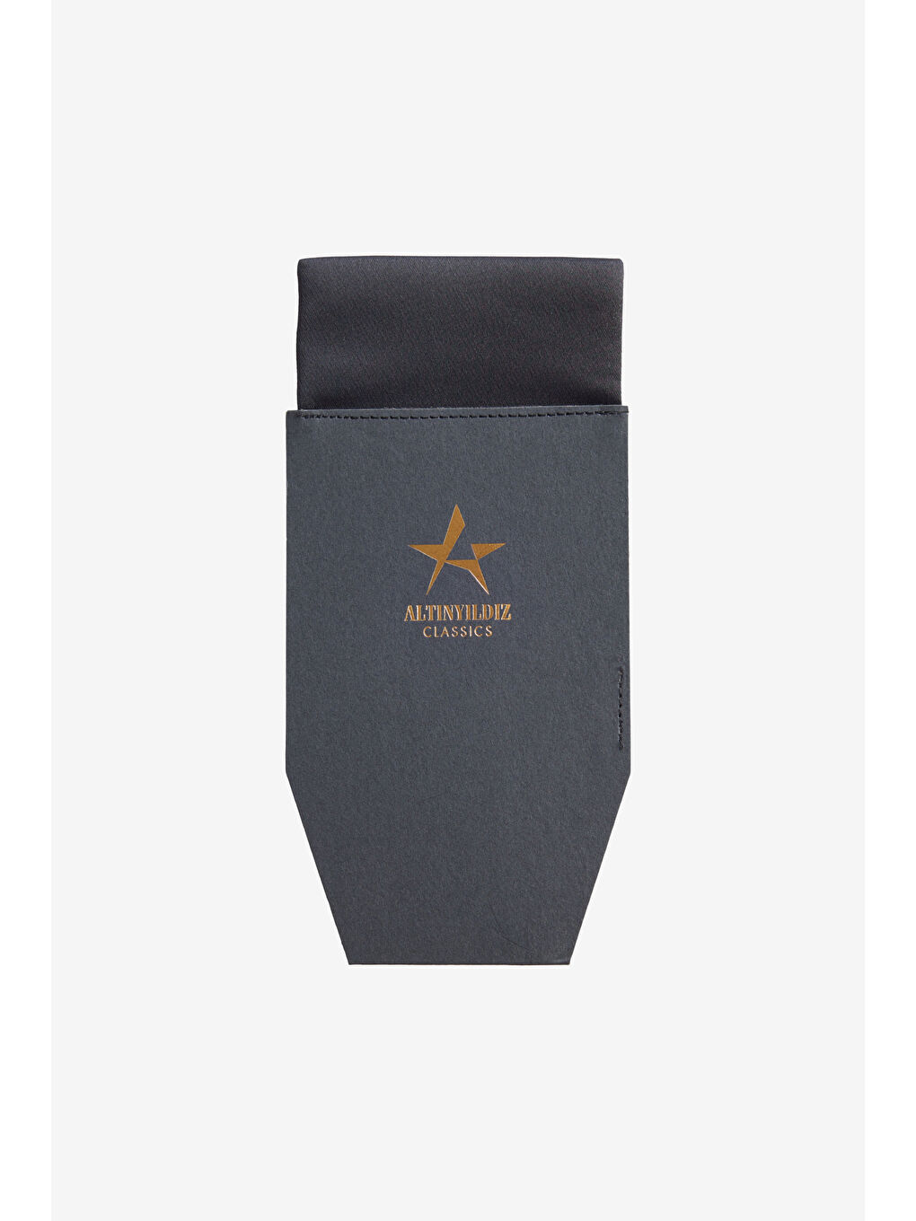 Erkek Siyah Cep Kart Mendili