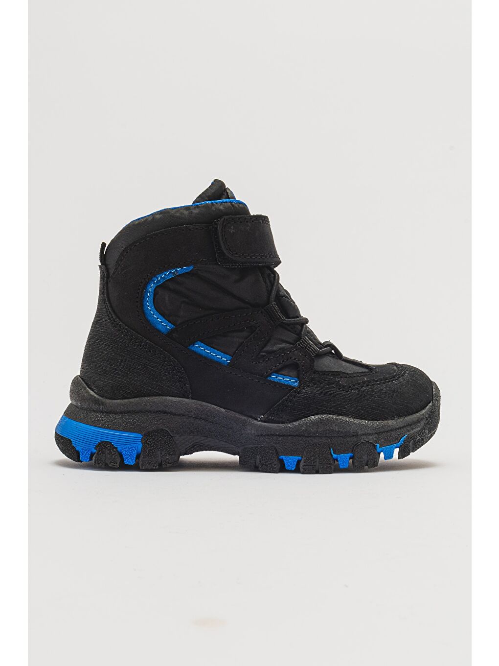 Erkek Çocuk Siyah Hakiki Deri Anatomik Günlük Bot-3