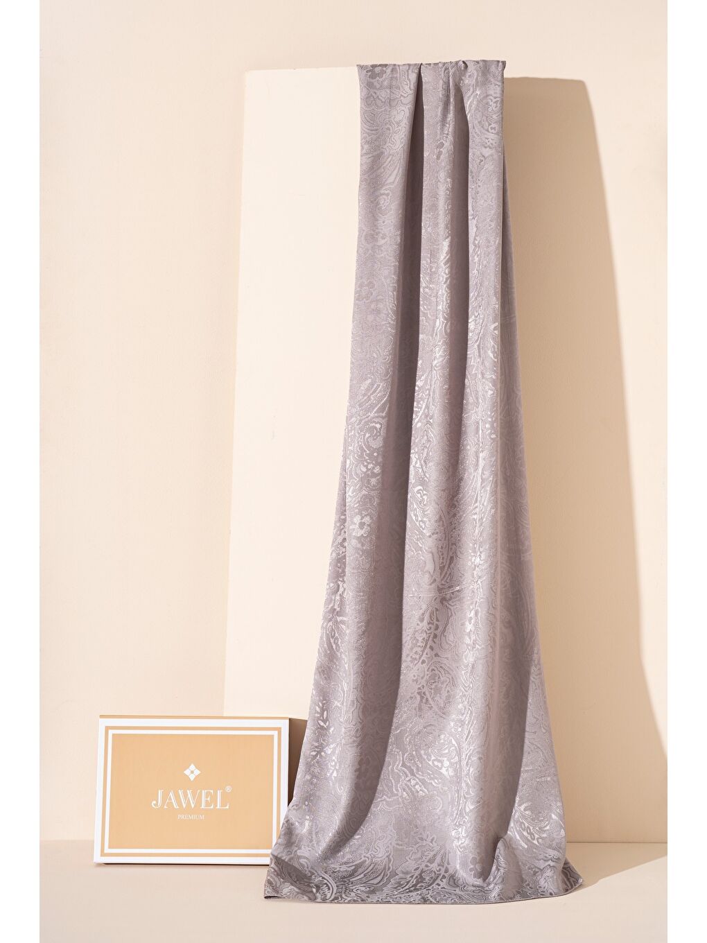 Bej Kadın Karelya Modal Floş Şal