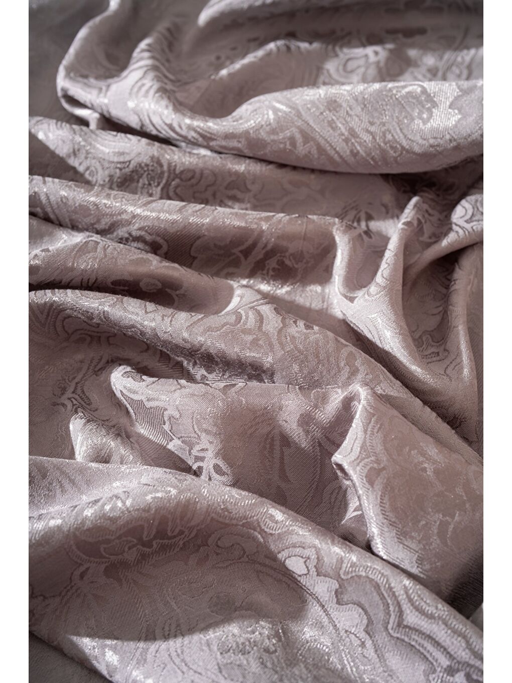 Bej Kadın Karelya Modal Floş Şal-1