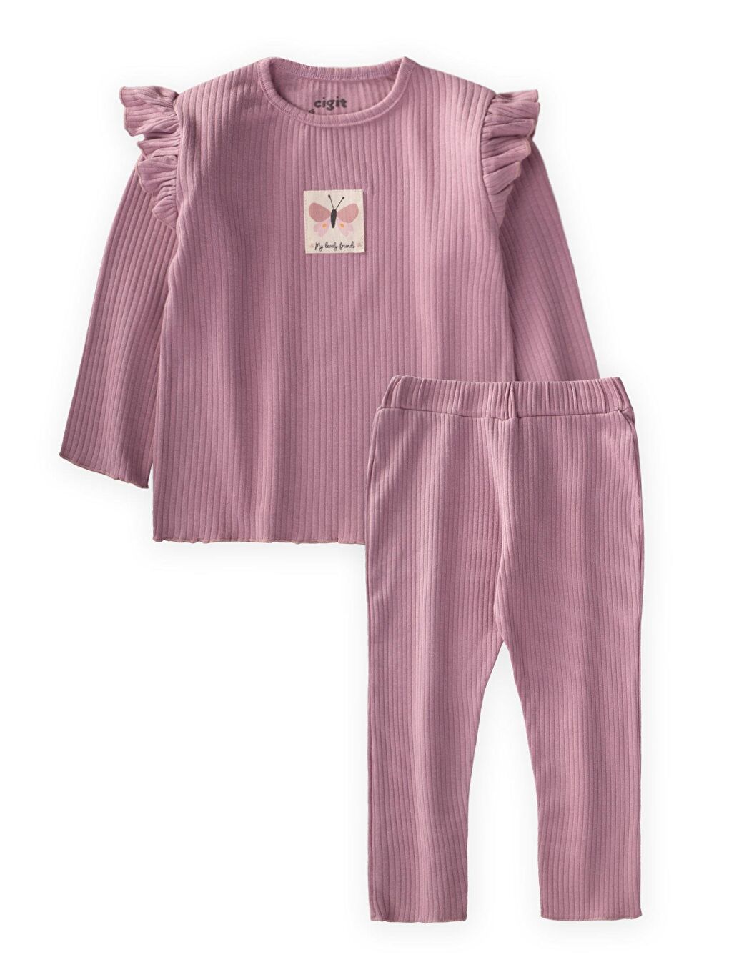 Mor Kız Çocuk Takım