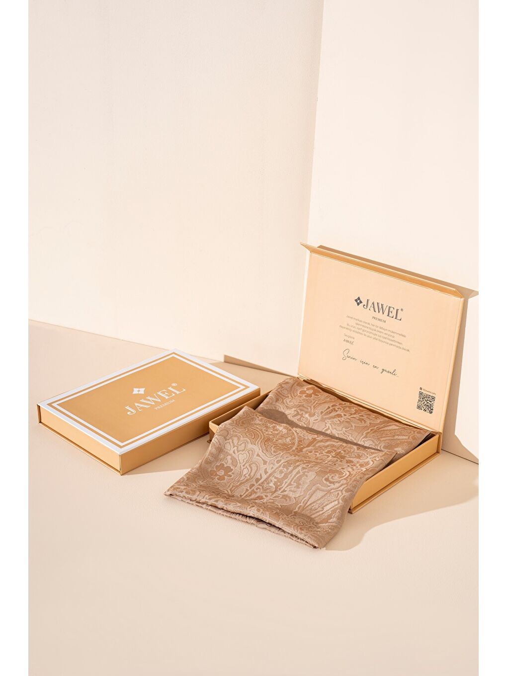 Kahverengi Kadın Karelya Modal Floş Şal-2