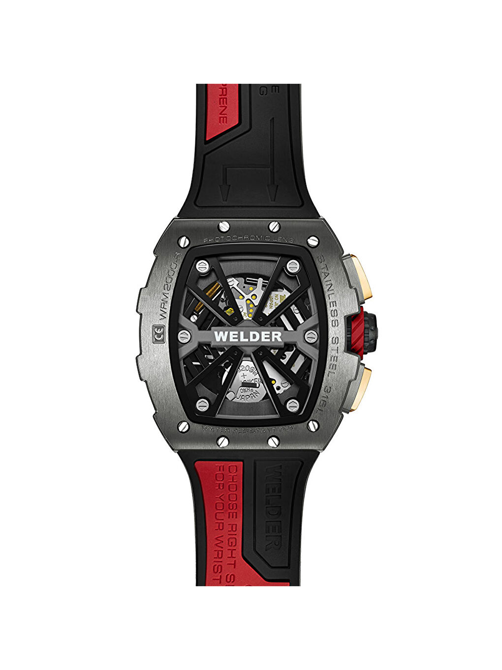 Siyah WRM2000-R Erkek Kol Saati-2