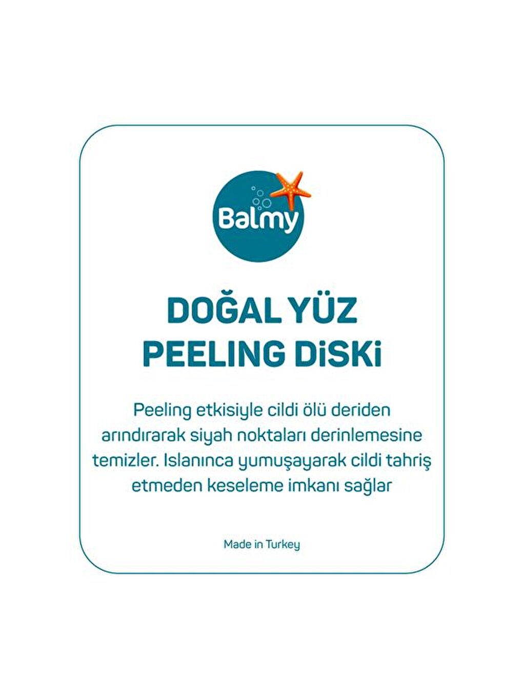 Loofah 3'lü Yüz Peeling Diski-1