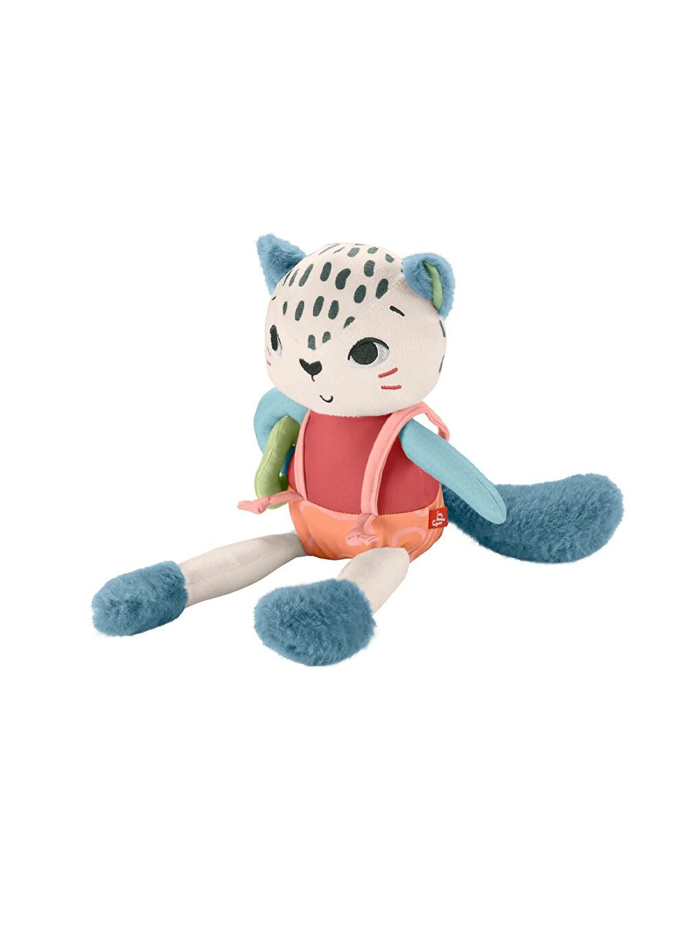 FISHER PRICE Karışık Eğlenceli Dostum Kar Leoparı Uyku Arkadaşı HKD64