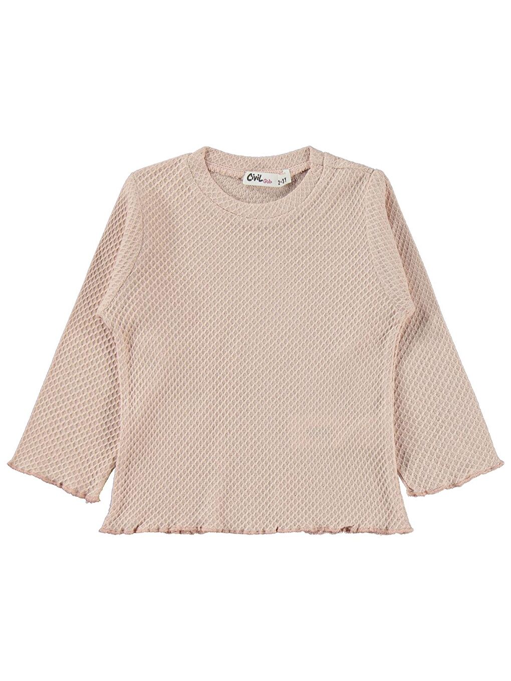 Pembe Girls Yelekli 2-5 Yaş Takım - Pudra 2-3 Yaş-1