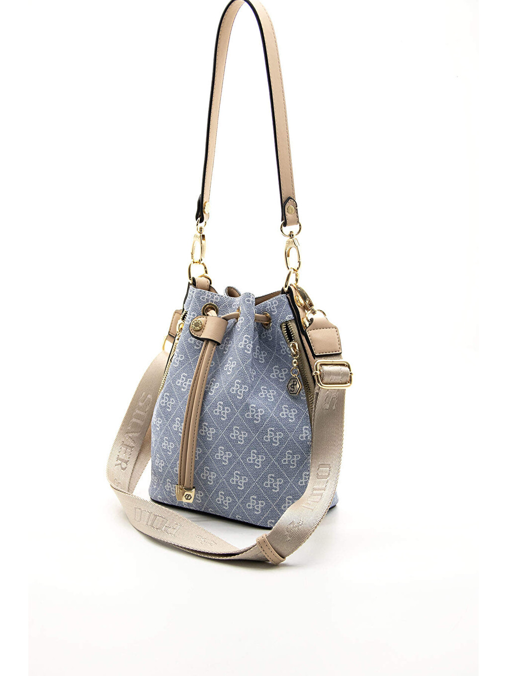 Mavi Kadın Çapraz Çanta 1137-44772 SILVER POLO ÇAPRAZ BAYAN ÇANTASI M178 MAVİ-MAT TEN-5