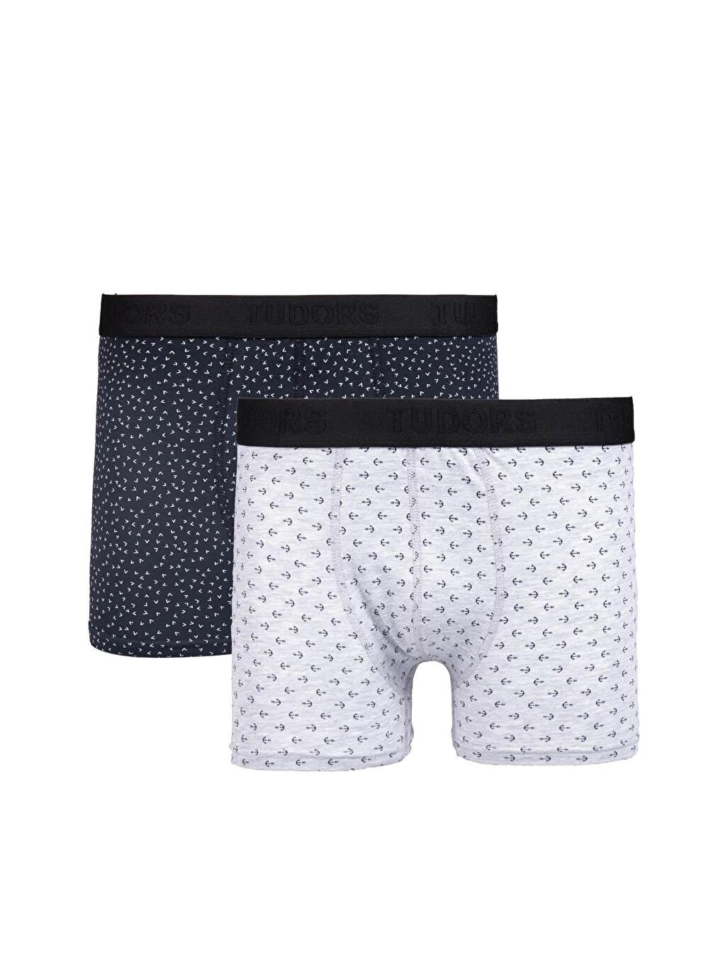 Karışık Erkek 10'Lu Desenli Elastanlı Pamuklu Esnek Kumaş Premium Seri Boxer-4