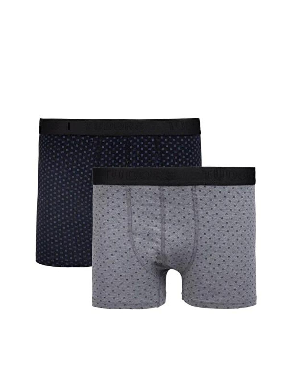 Karışık Erkek 10'Lu Desenli Elastanlı Pamuklu Esnek Kumaş Premium Seri Boxer-5