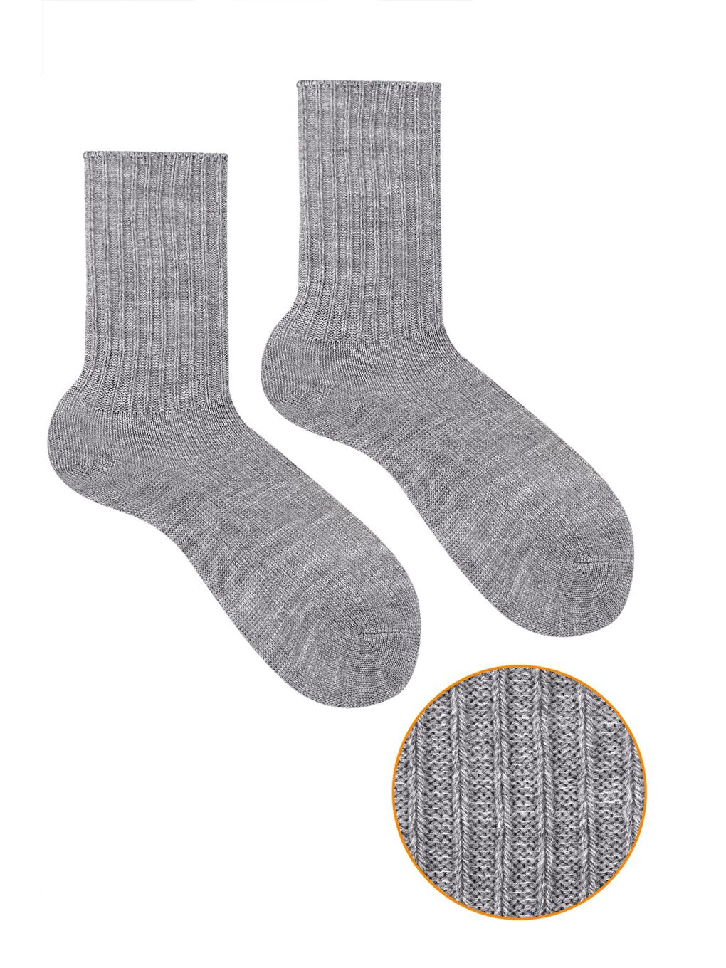 OZZY SOCKS Siyah-Antrasit-Gri Melanj 6 Çift Kışlık Kadın Yünlü Uyku Çorabı Soft Touch - 1