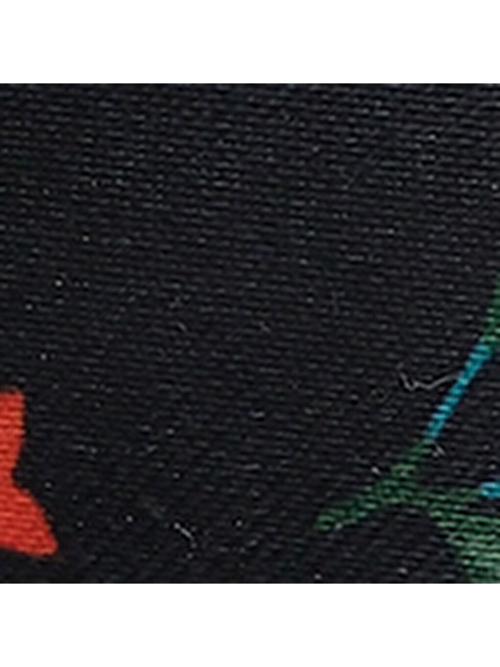 Siyah Rebeca Arkası Açık Sivri Burunlu Yüksek Topuklu Çiçek Desenli Kadın Ayakkabı-6