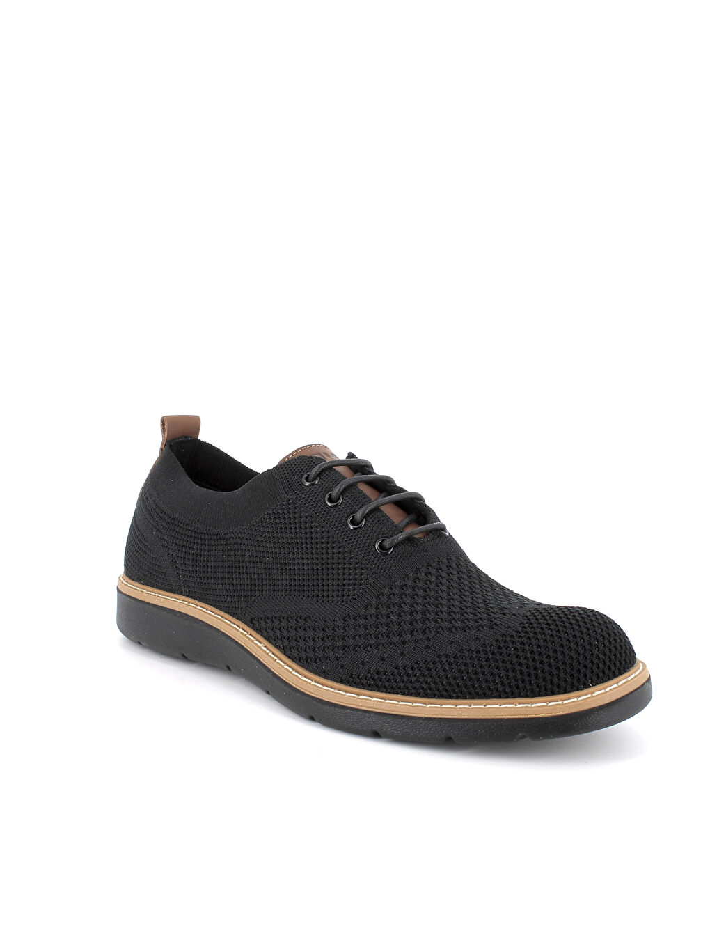 Siyah Erkek Sneaker 7608100 URT 76081 TES.FLYKNIT Nero