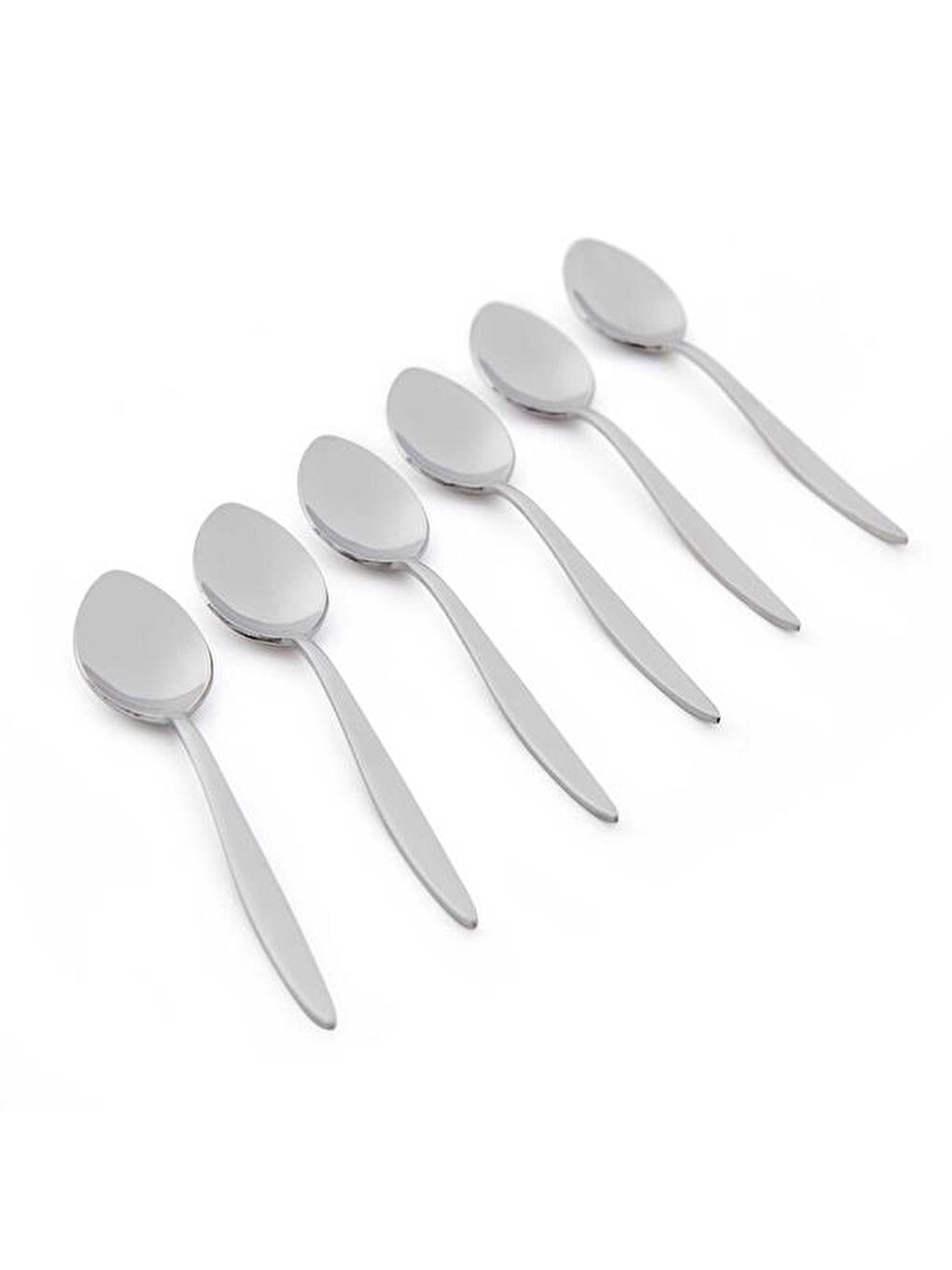 Gri Elegant 6 Parça Vakumlu Çay Kaşığı