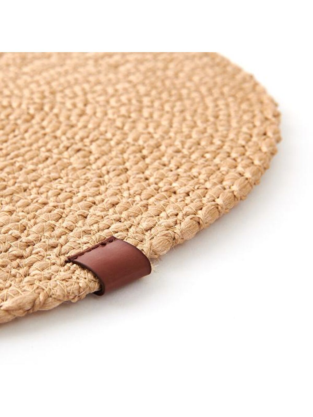 Giz Home Natürel Dokuma Amerikan Servis - Bej - 35 cm-1