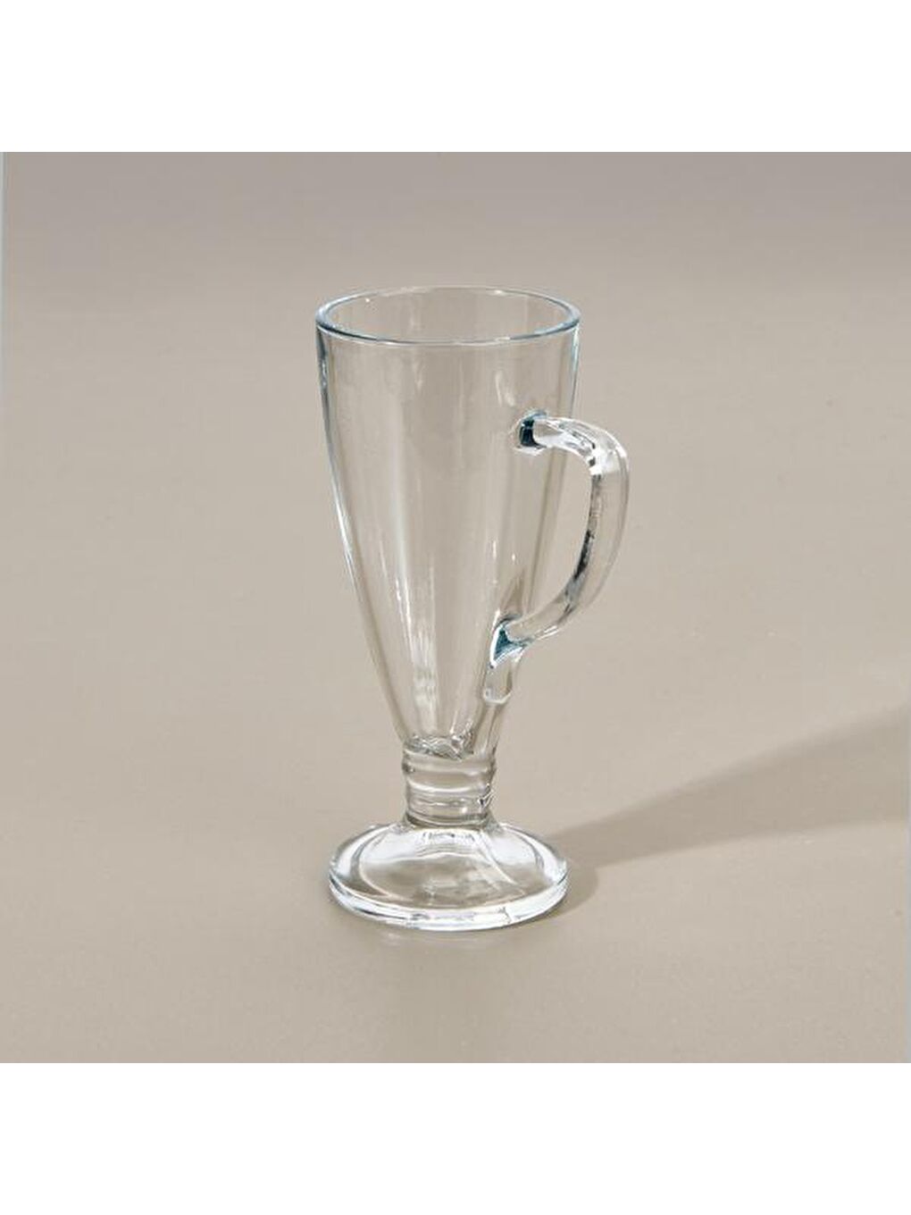 Renksiz Ceaser 3'lü Latte Kupası - Şeffaf - 240 ml-1