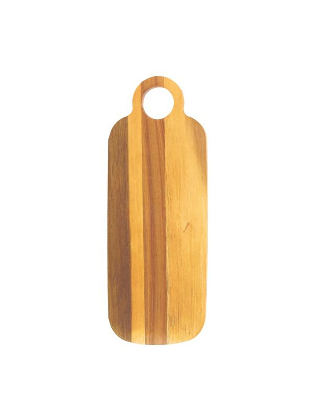 Akasya Dikdörtgen Kesme Tahtası - Kahverengi - 32x12 cm-3