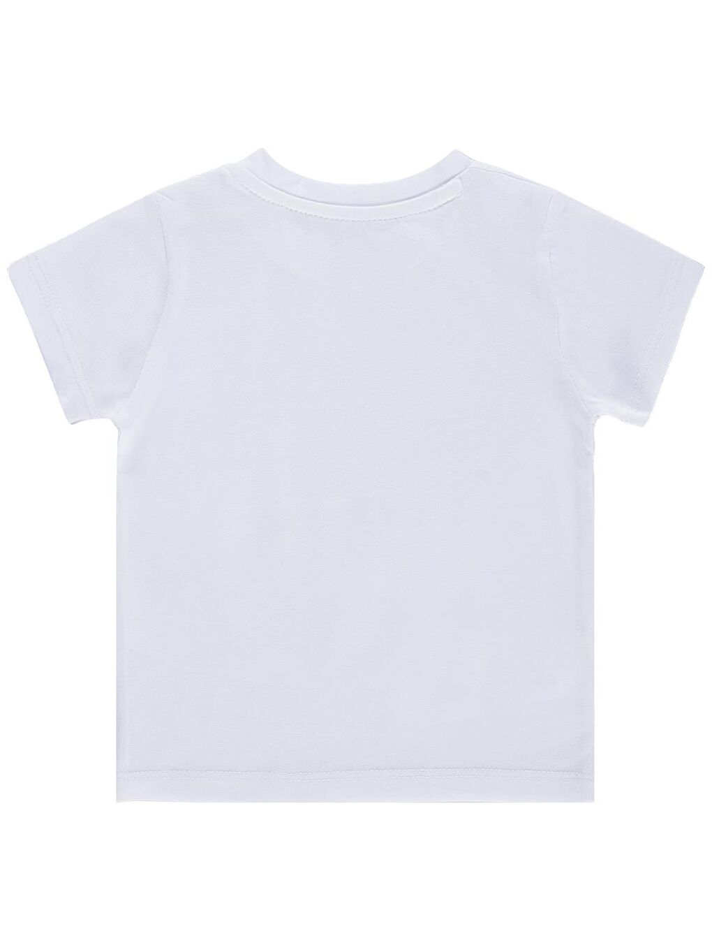 Baby Balık Nakışlı 6-18 Ay Tişört - Beyaz-1