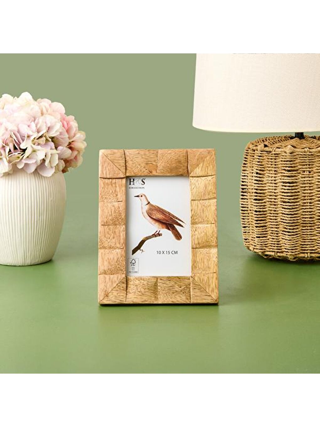 Bird Çerçeve - Kahverengi - 10x15 cm