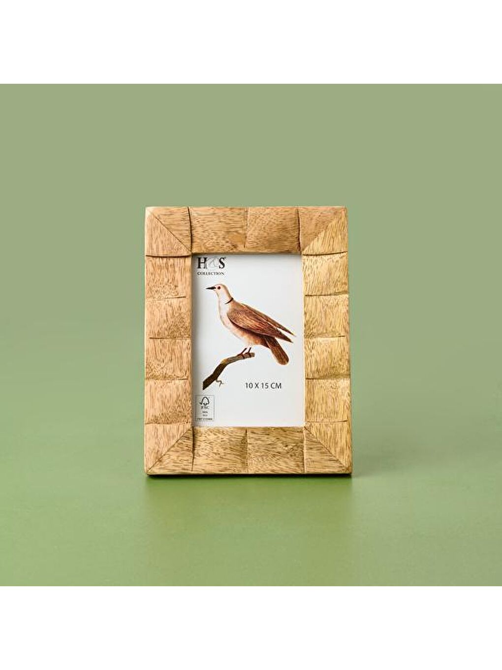 Bird Çerçeve - Kahverengi - 10x15 cm-1
