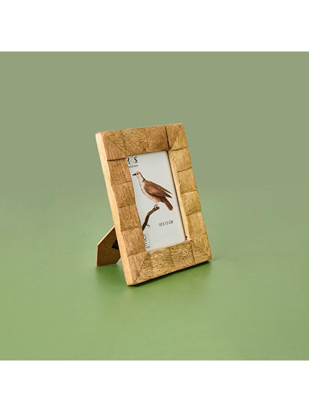 Bird Çerçeve - Kahverengi - 10x15 cm-3