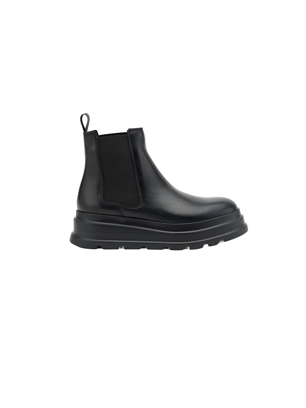 Siyah Kadın Bot 86L3 PONCHO Ankle Boot Nero