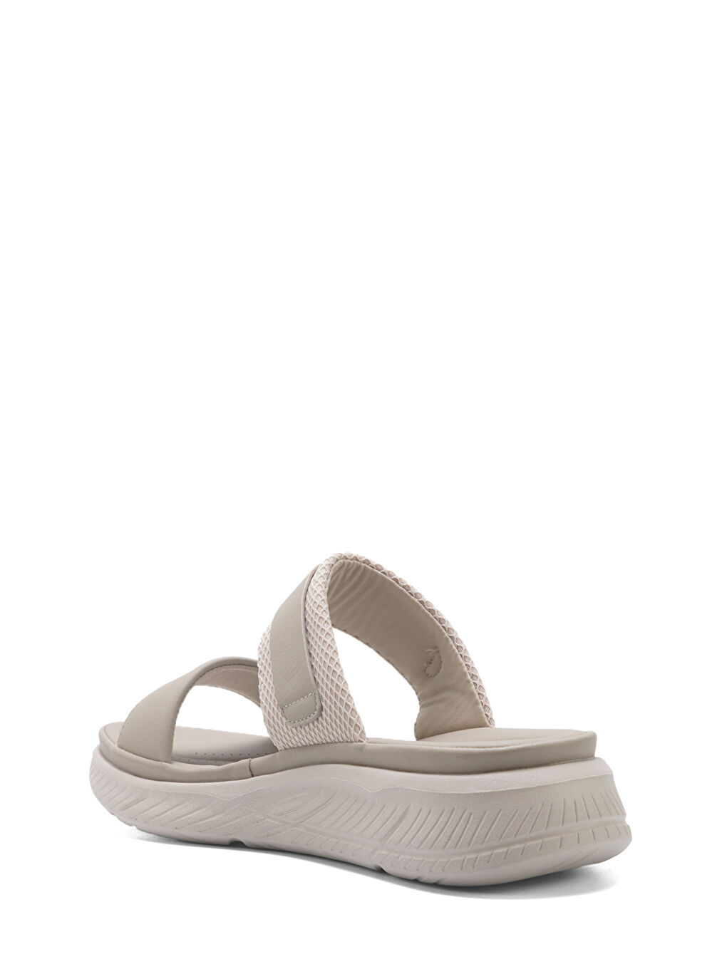 Bej TRV2756.ZFX Vizon Kadın Terlik-2