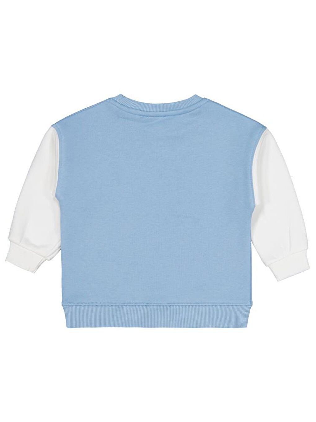 Mavi Kız Çocuk Paris Baskılı 2-5 Yaş Sweatshirt-1