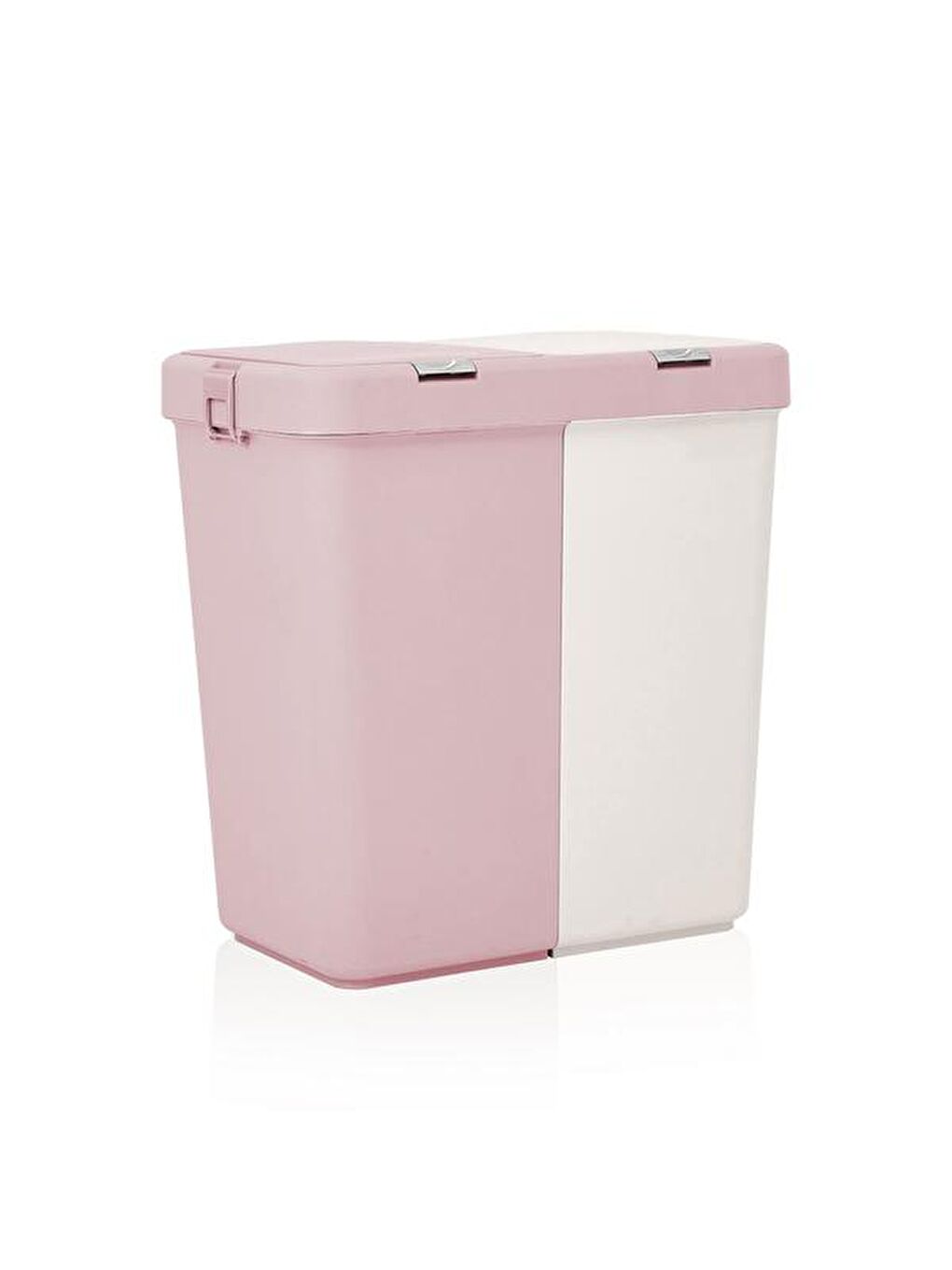 Duo Laundry Çamaşır Sepeti - Pembe / Beyaz - 80 lt-4