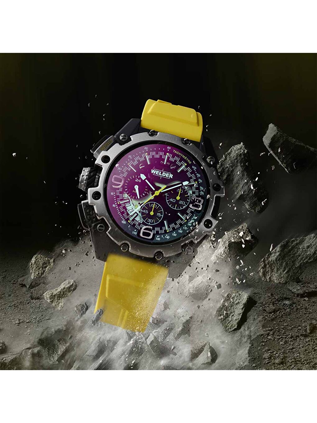 Sarı WWRR1001 Erkek Kol Saati-3