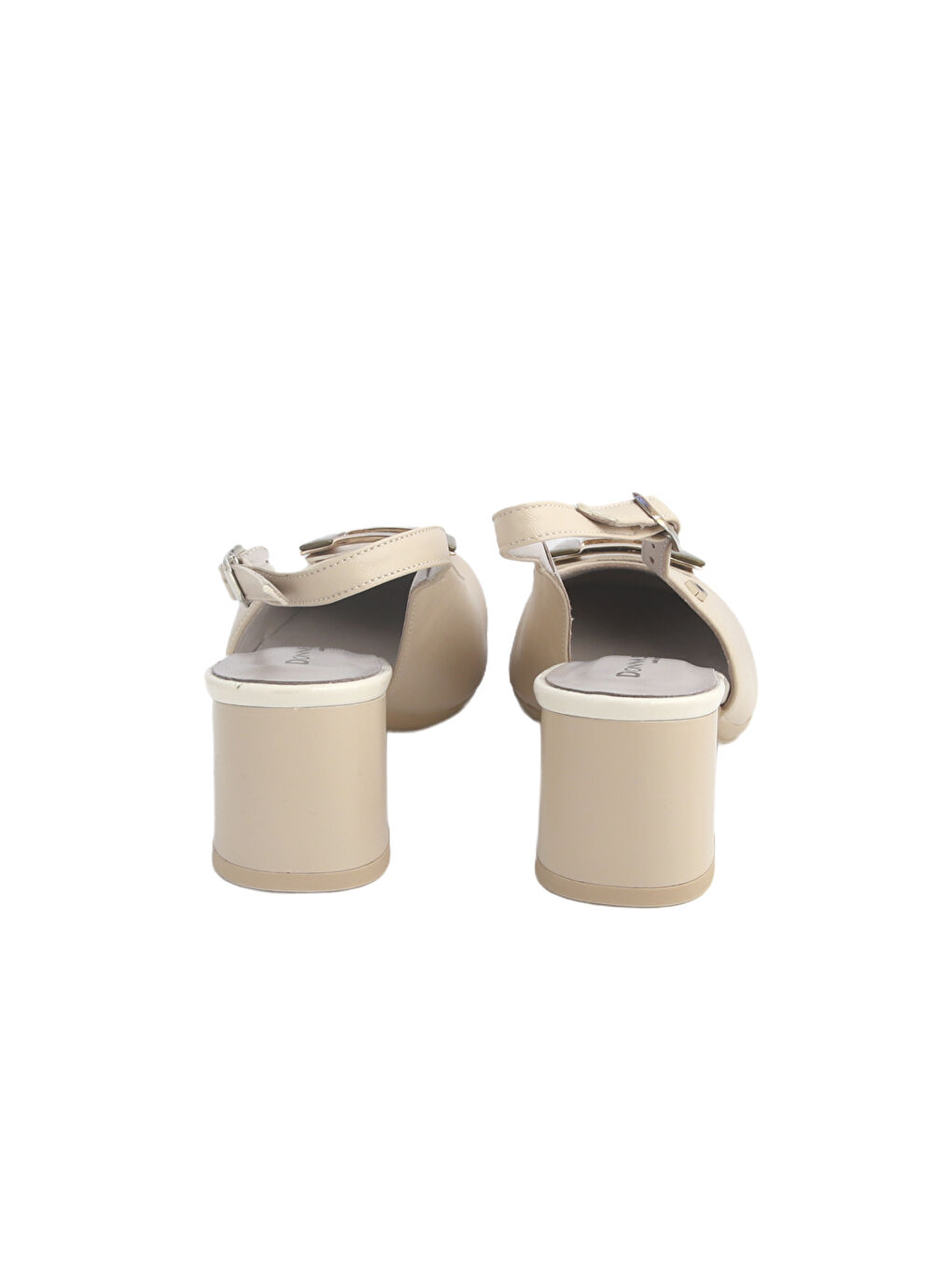 Ekru Kadın Topuklu Ayakkabı 7E5160DP Carne-3