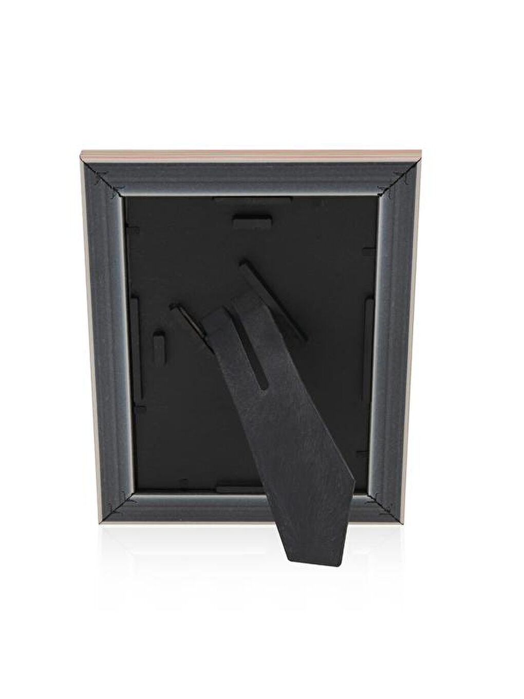 Çizgili Fotoğraf Çerçevesi - Pembe - 13x18 cm-2