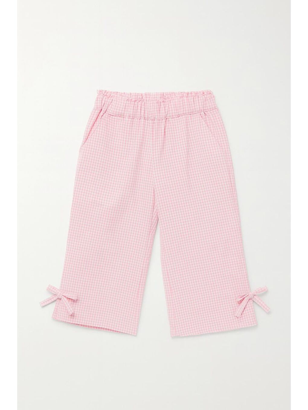 Karışık Kız Çocuk Pamuklu Ekru Yummy Fruits Sweatshirt Ve Pembe Fiyonklu Pantolon Takım - Alt Üst Takım-2