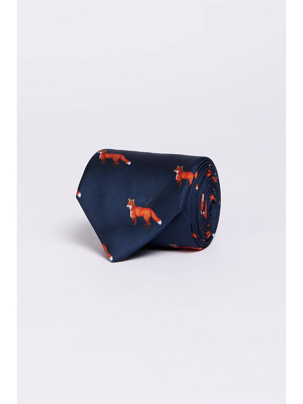 Erkek Lacivert Desenli Kravat